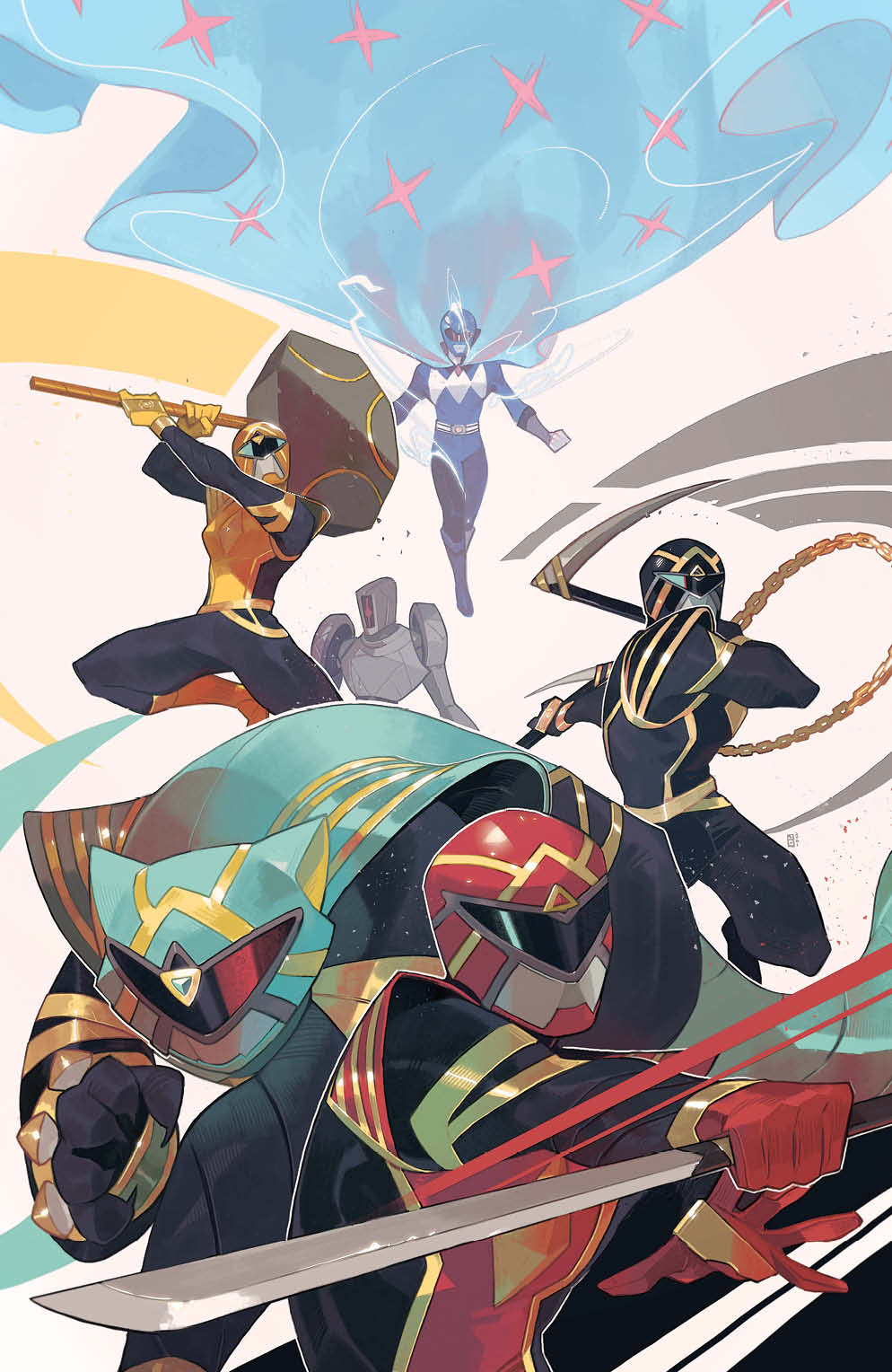 Power Rangers #16 Cover G Last Call Reveal 1 for 10 Incentive