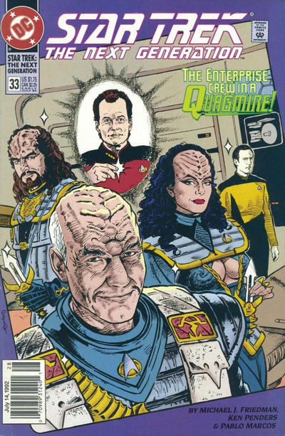 Star Trek: The Next Generation #33 [Newsstand]-Good (1.8 – 3)