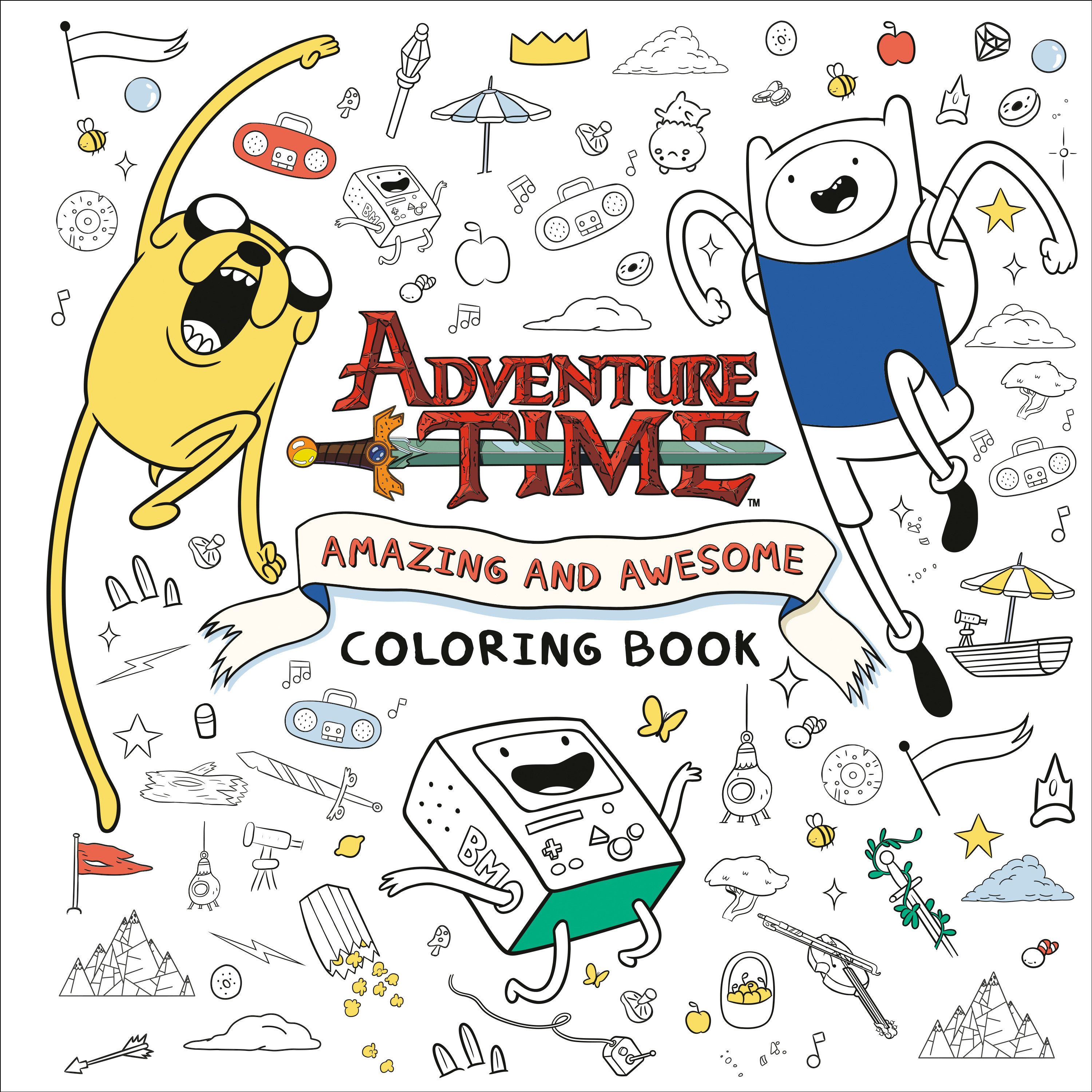 Adventure Time Amazing Coloring Book Soft Cover