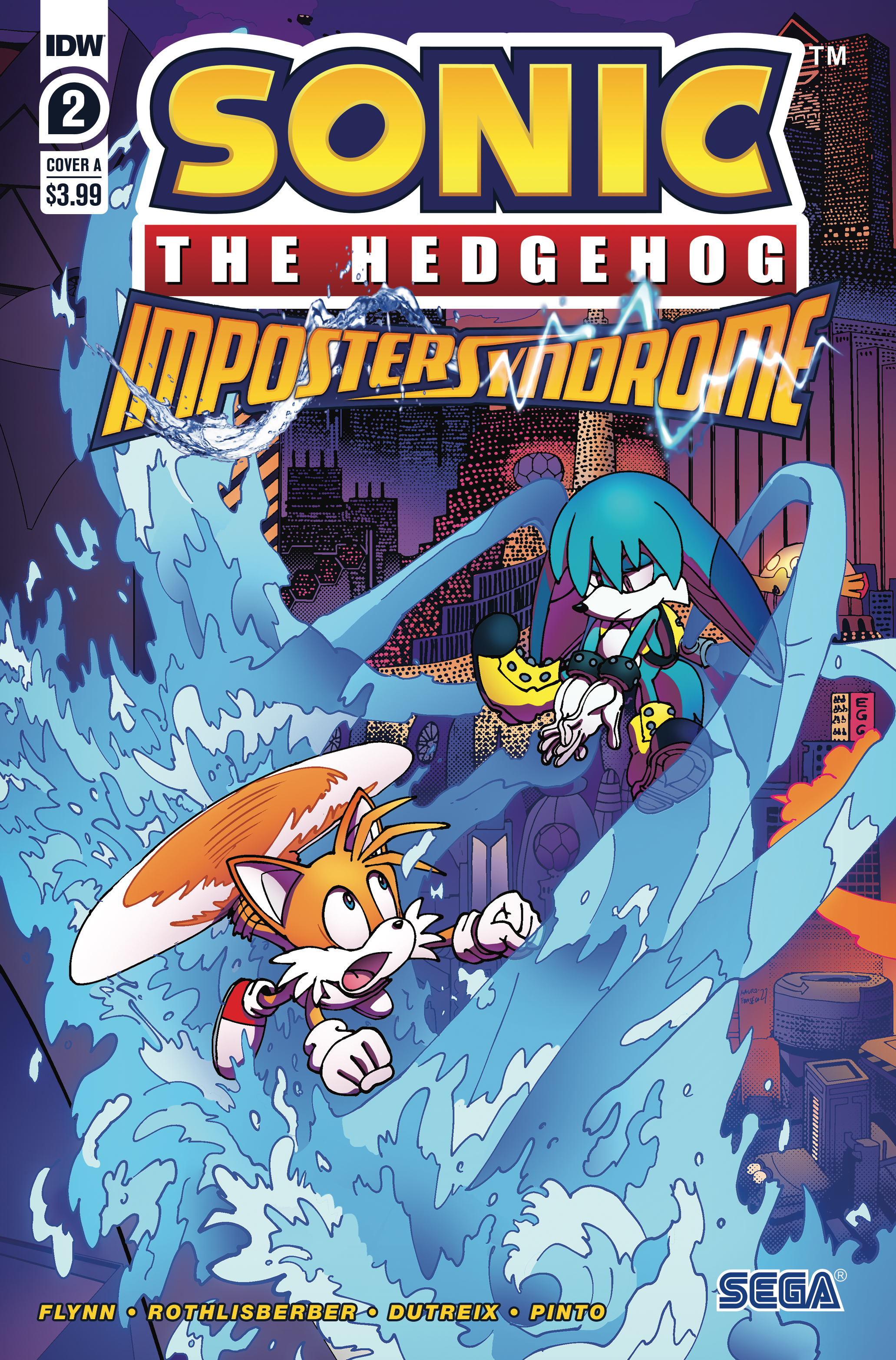 Sonic Hedgehog Imposter Syndrome #2 Cover A Fonseca (Of 4)