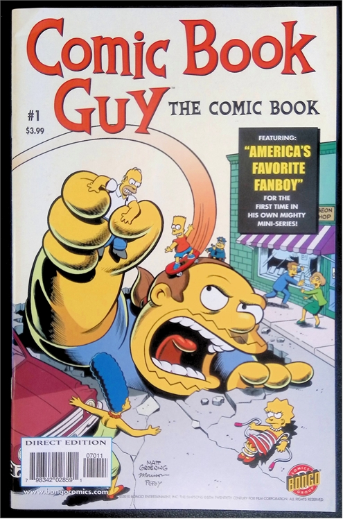 Comic Book Guy: The Comic Book #1 (2010)