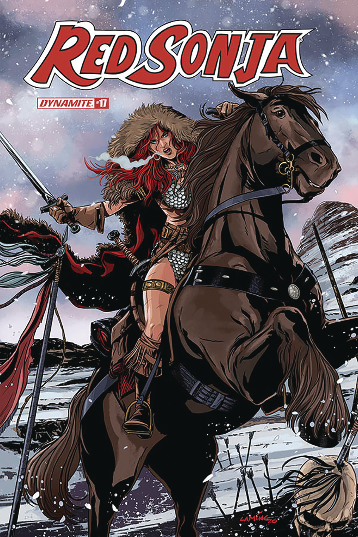 Red Sonja #17 Cover D Laming