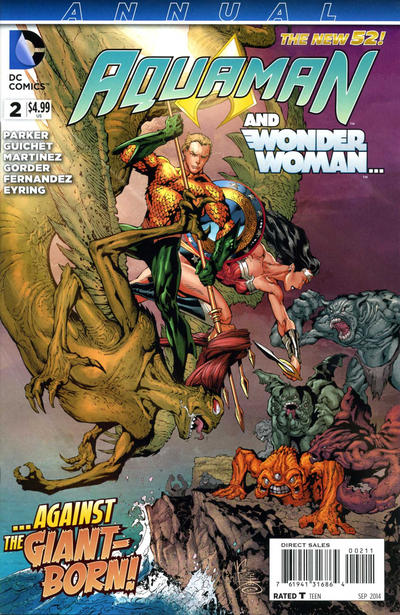 Aquaman Annual #2 (2013)-Very Fine (7.5 – 9)