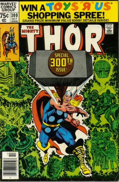 Thor #300 [Newsstand]-Fine (5.5 – 7)