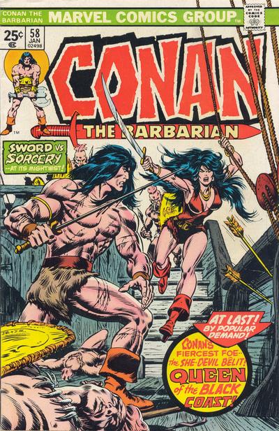 Conan The Barbarian Volume 1 # 58