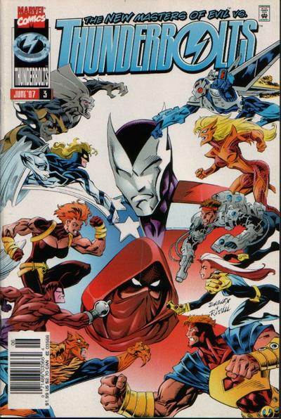 Thunderbolts #3 [Newsstand] - Vf-