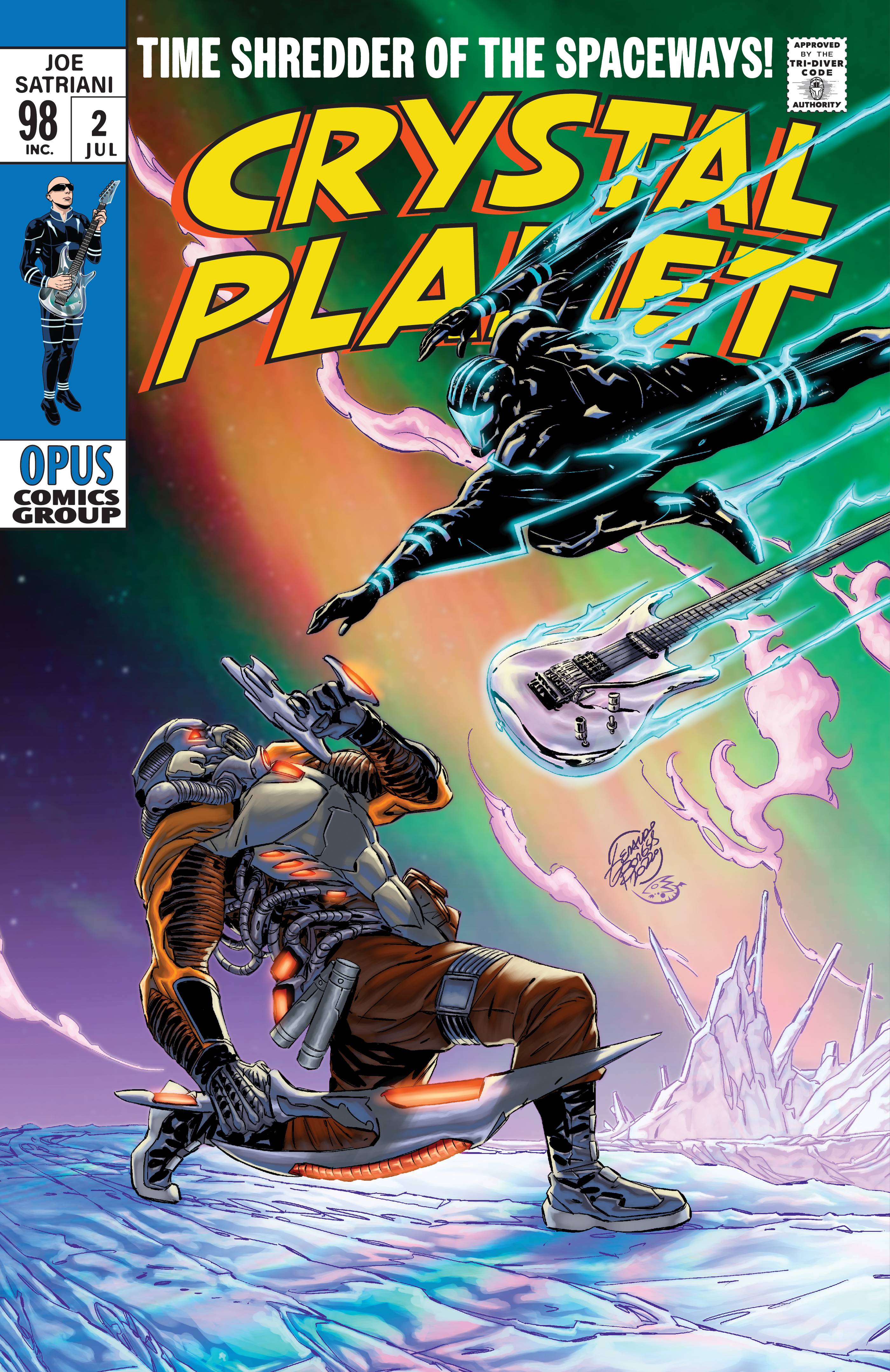 Crystal Planet #2 Cover B 1 for 5 Incentive Borges (Of 5)