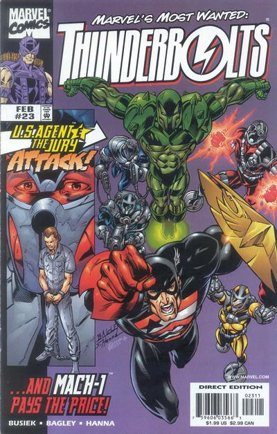 Thunderbolts #23-Near Mint (9.2 - 9.8)