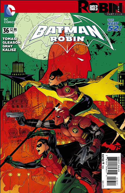 Batman and Robin #36 (Robin Rises) (2011)