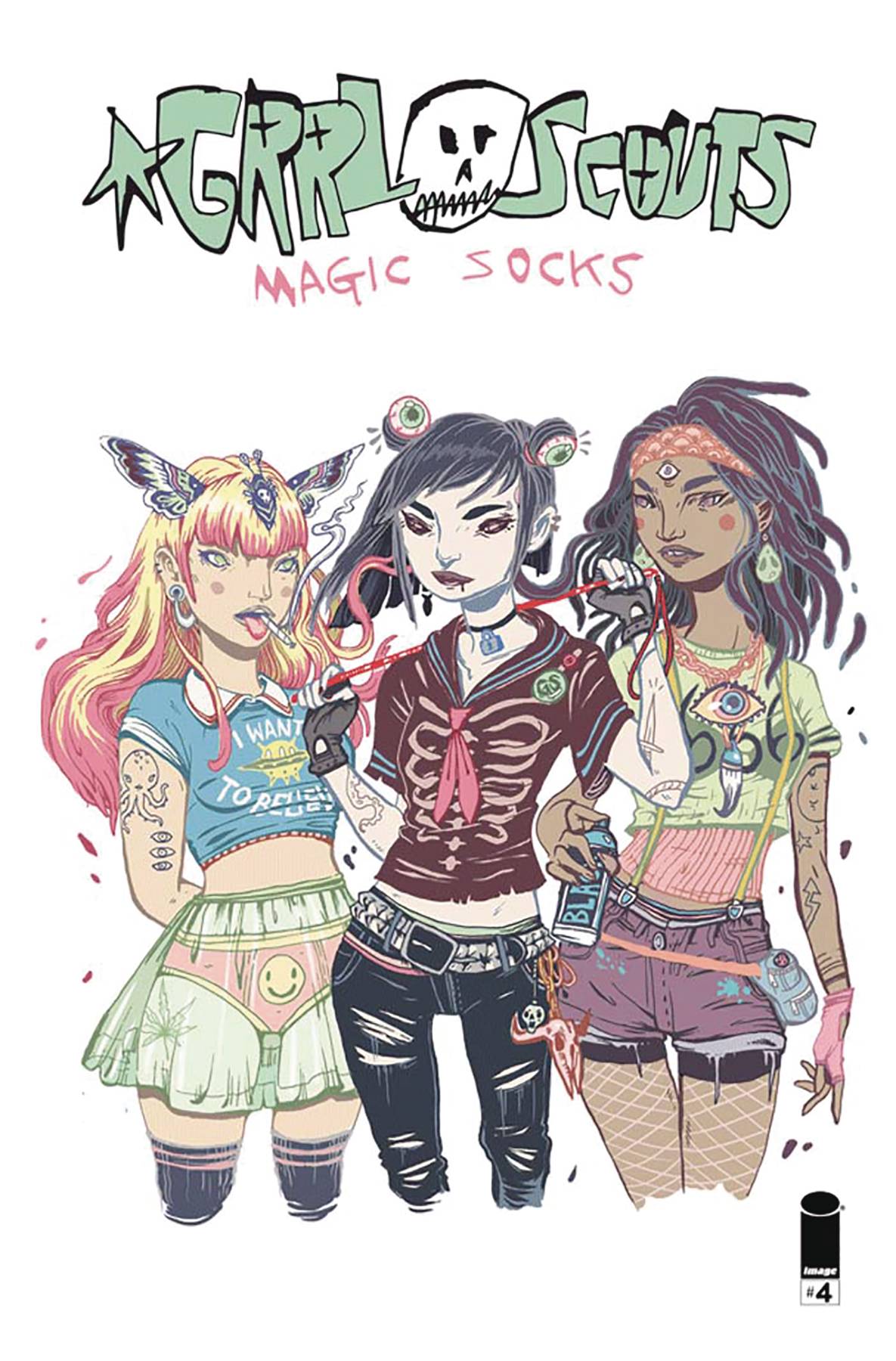 Grrl Scouts Magic Socks #4 Cover B Ys