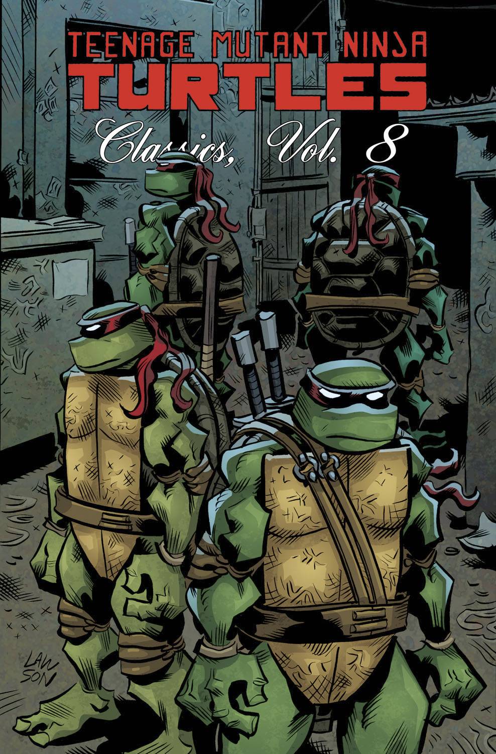 Teenage Mutant Ninja Turtles Classics Graphic Novel Volume 8