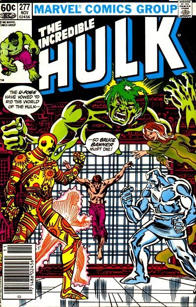 The Incredible Hulk #277 [Newsstand]-Good (1.8 – 3)