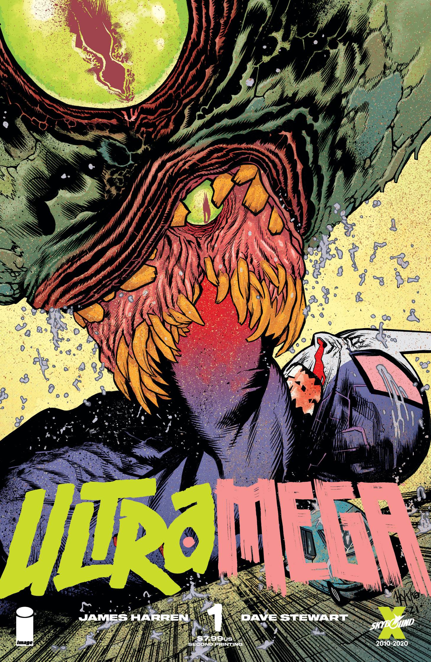 Ultramega by James Harren #1 Cover A Harren 2nd Printing (Mature)