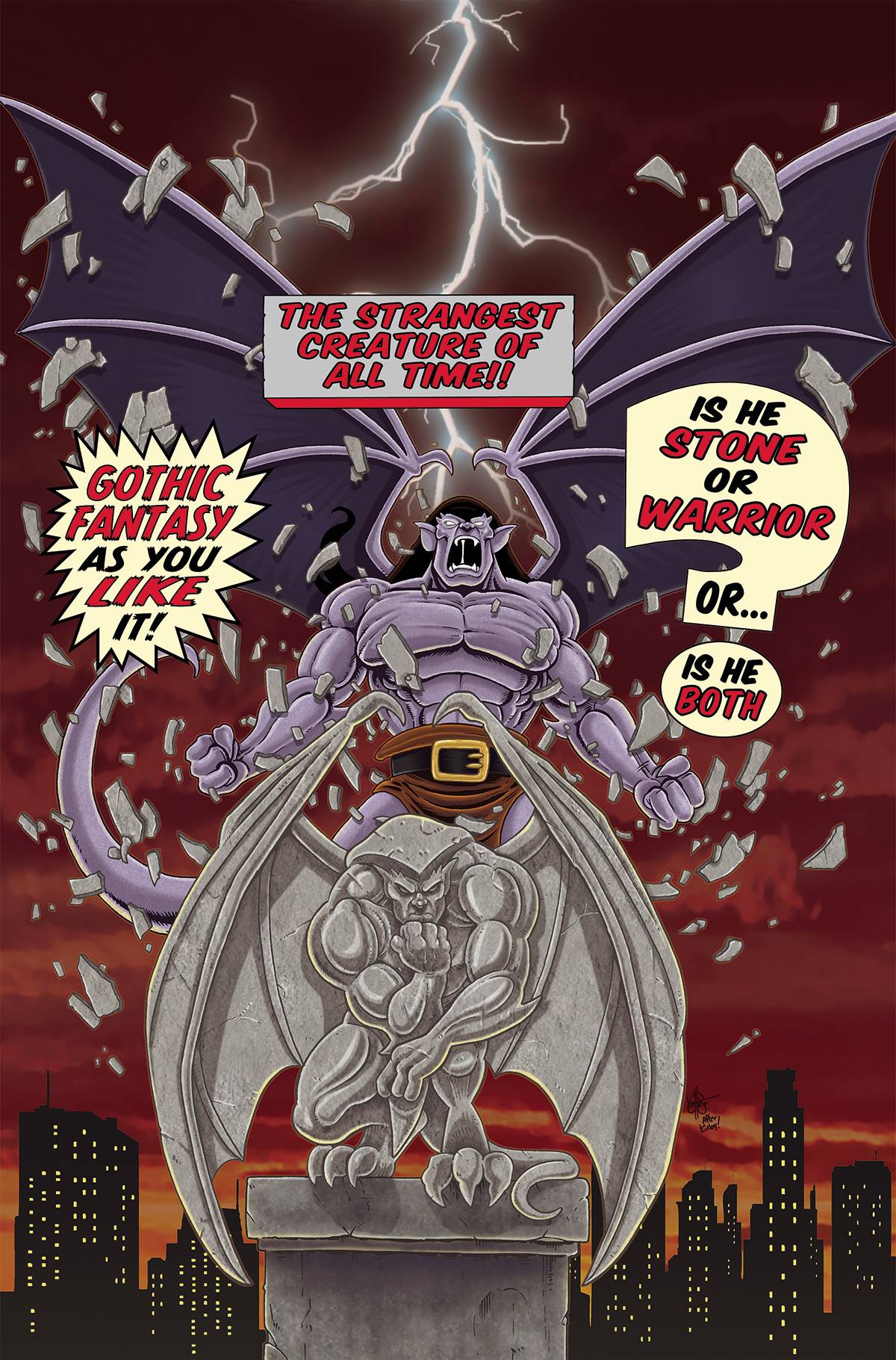 Gargoyles #3 Cover Zc 10 Copy Last Call Incentive Haeser Virgin (2022)