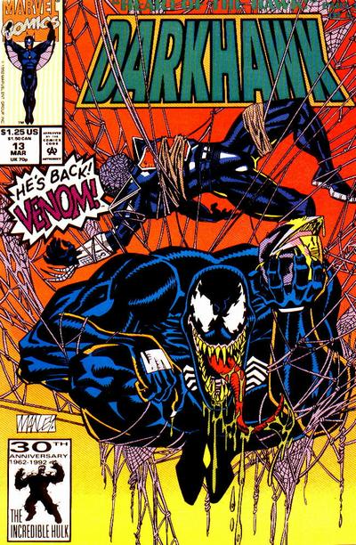 Darkhawk #13 [Direct]-Very Fine