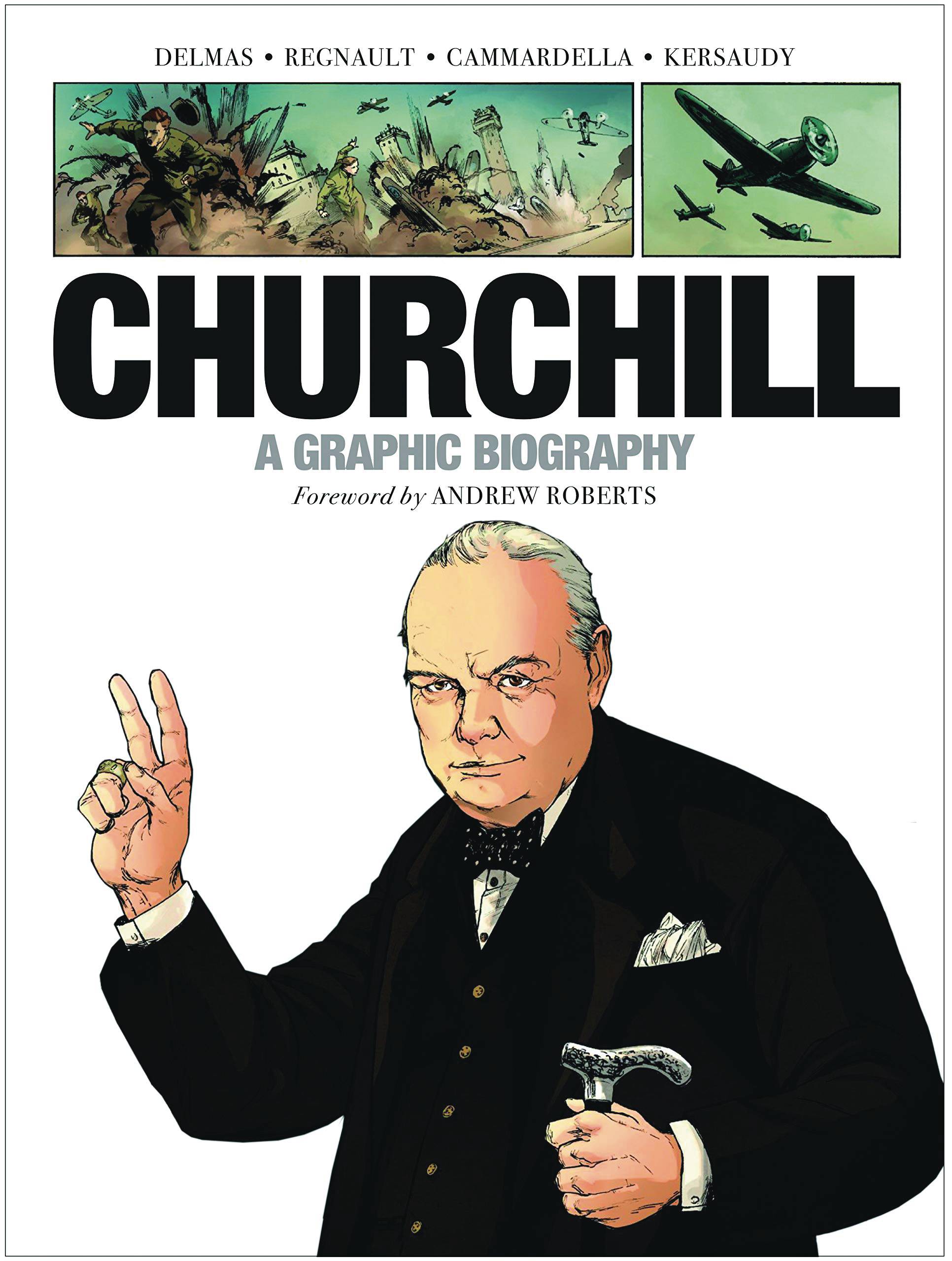 Churchill Graphic Biography Graphic Novel