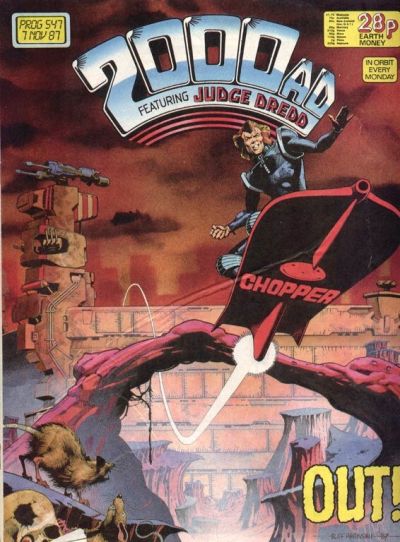 2000 AD #547-Near Mint (9.2 - 9.8)