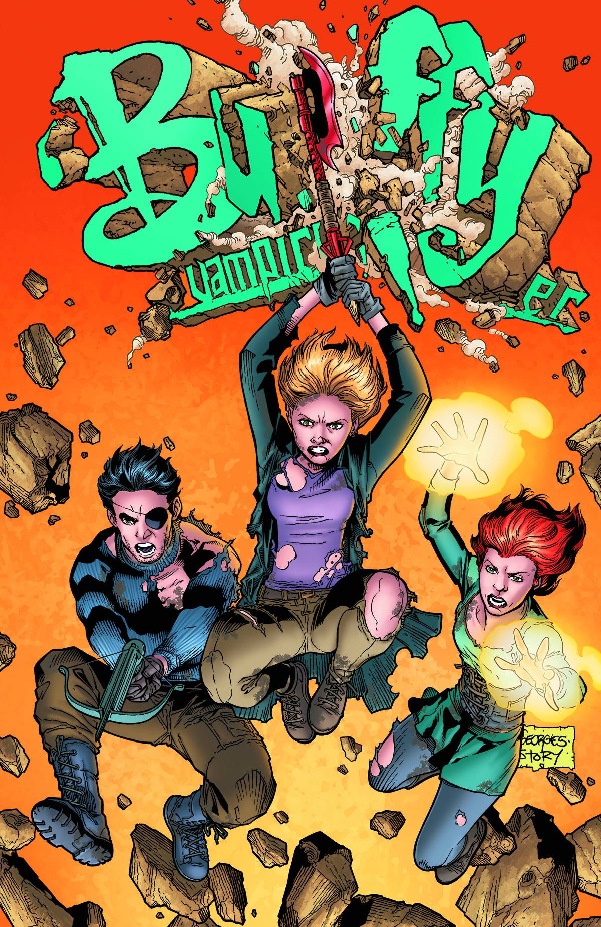 Buffy the Vampire Slayer Season 9 Freefall #25 Jeanty Variant Cover
