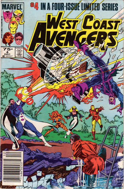 West Coast Avengers #4 [Newsstand]-Fair (1.0 - 1.5)