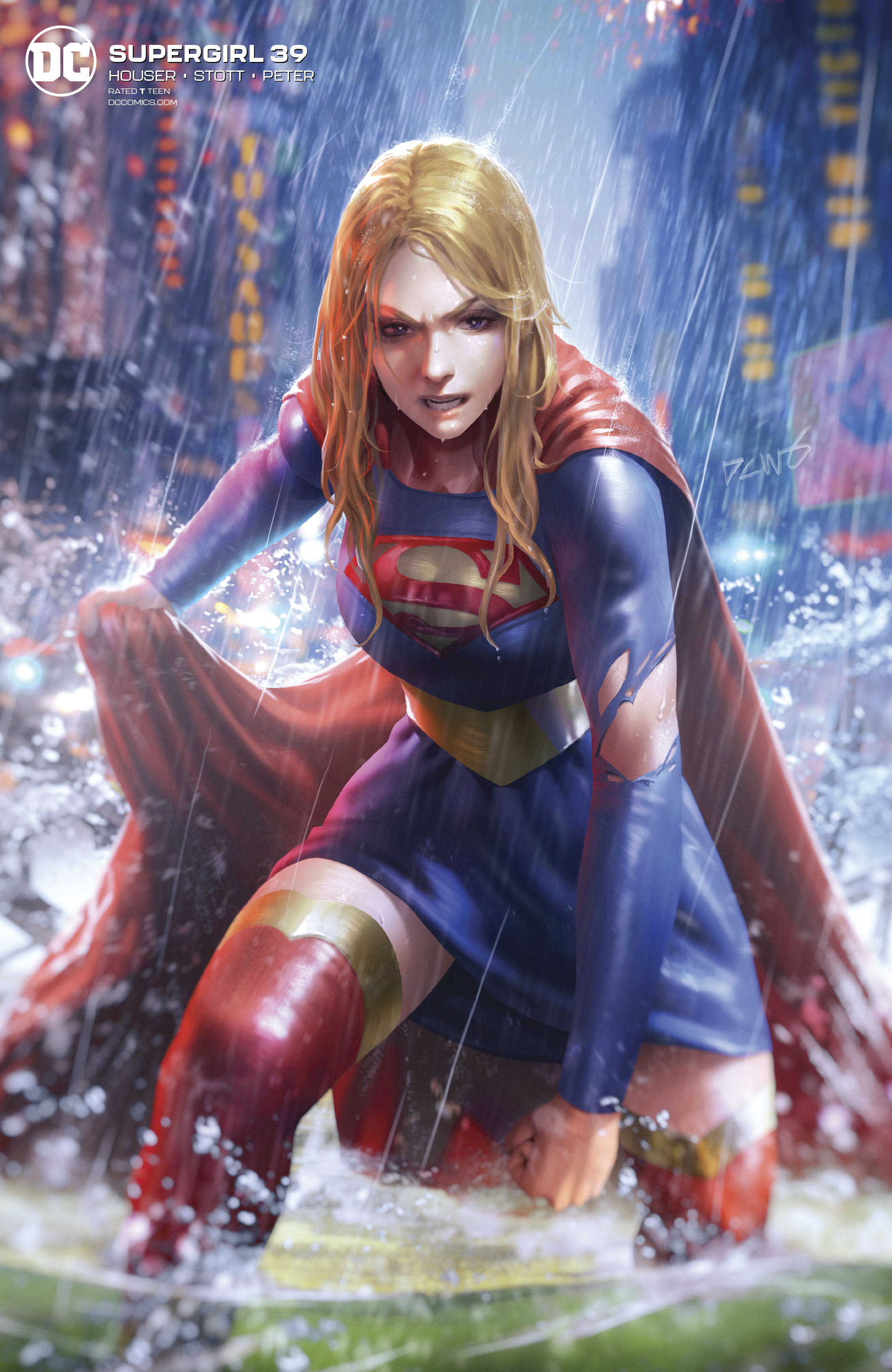 Supergirl #39 Card Stock Derrick Chew Variant Edition (2016)