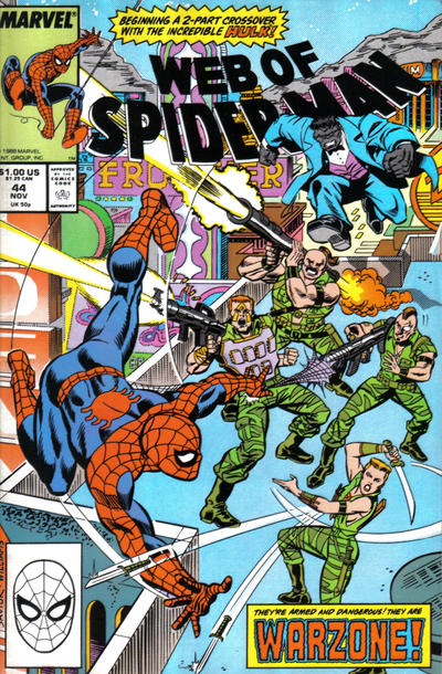 Web of Spider-Man #44 [Direct]-Fine (5.5 – 7)