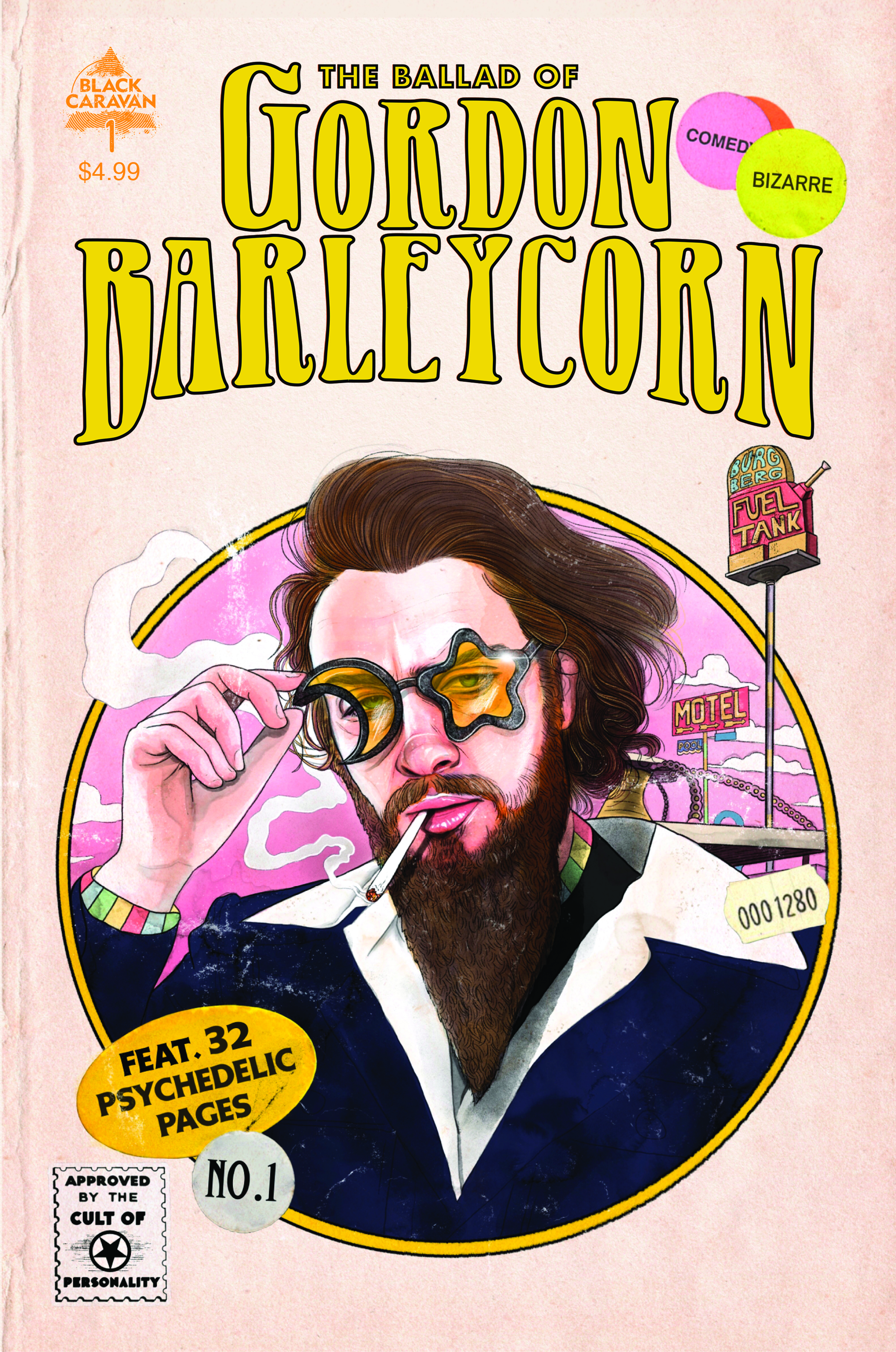 Ballad of Gordon Barleycorn #1 Cover B 1 for 10 Mansfield Incentive