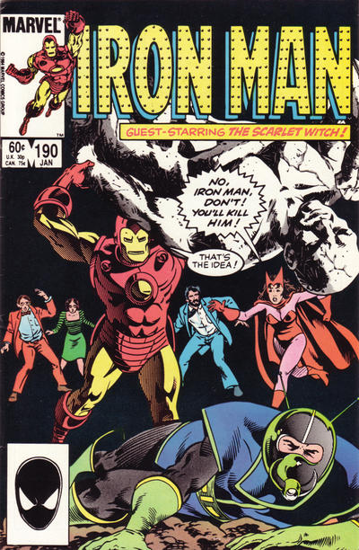 Iron Man #190 [Direct]-Near Mint (9.2 - 9.8)