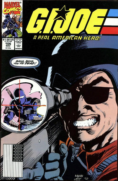 G.I. Joe, A Real American Hero #106 [Direct]-Very Good (3.5 – 5)