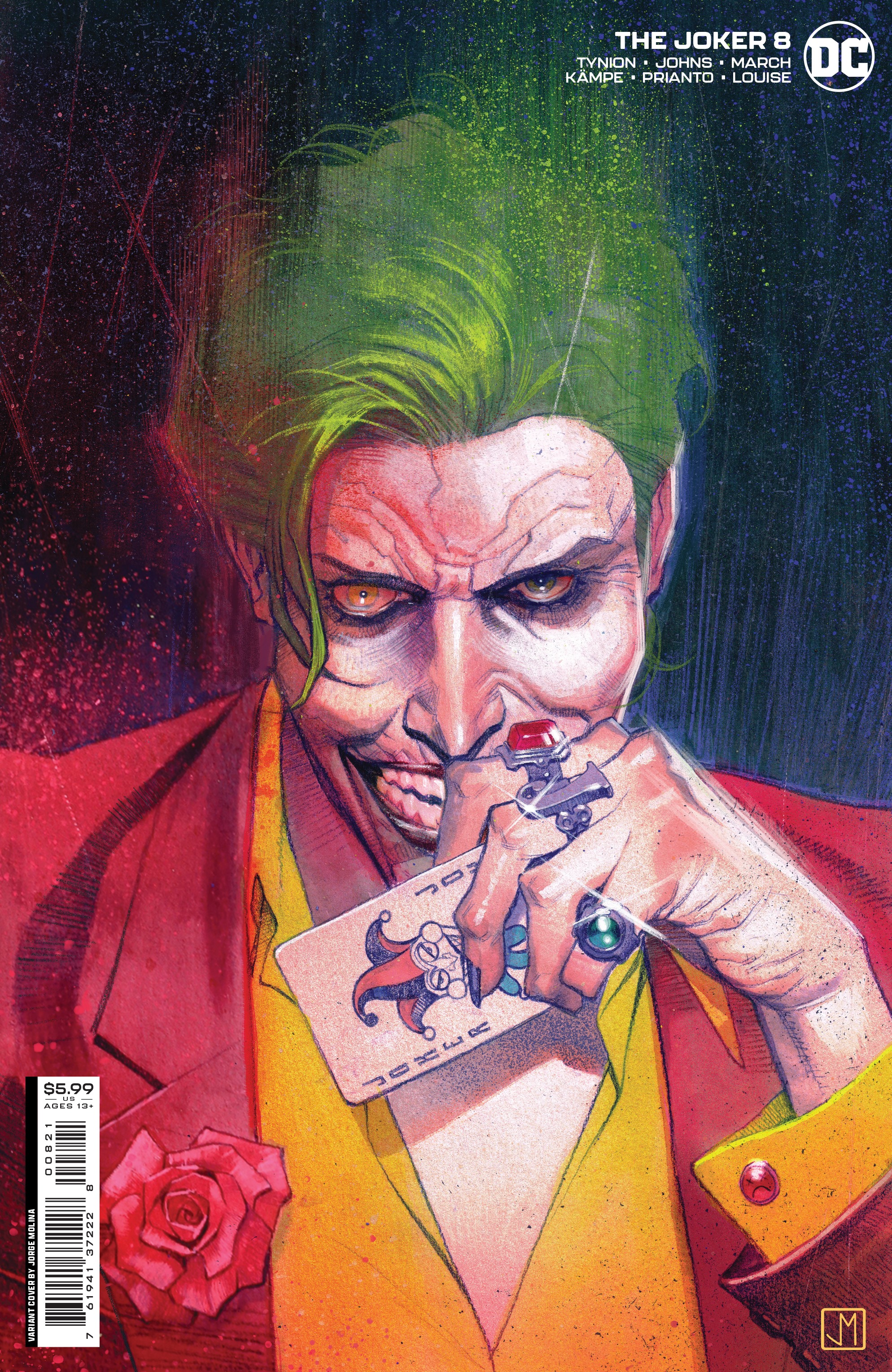 Joker #8 Cover B Jorge Molina Variant