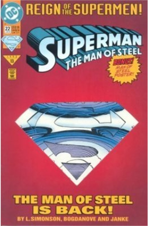 Superman: The Man of Steel #22 [Standard Edition - Direct]