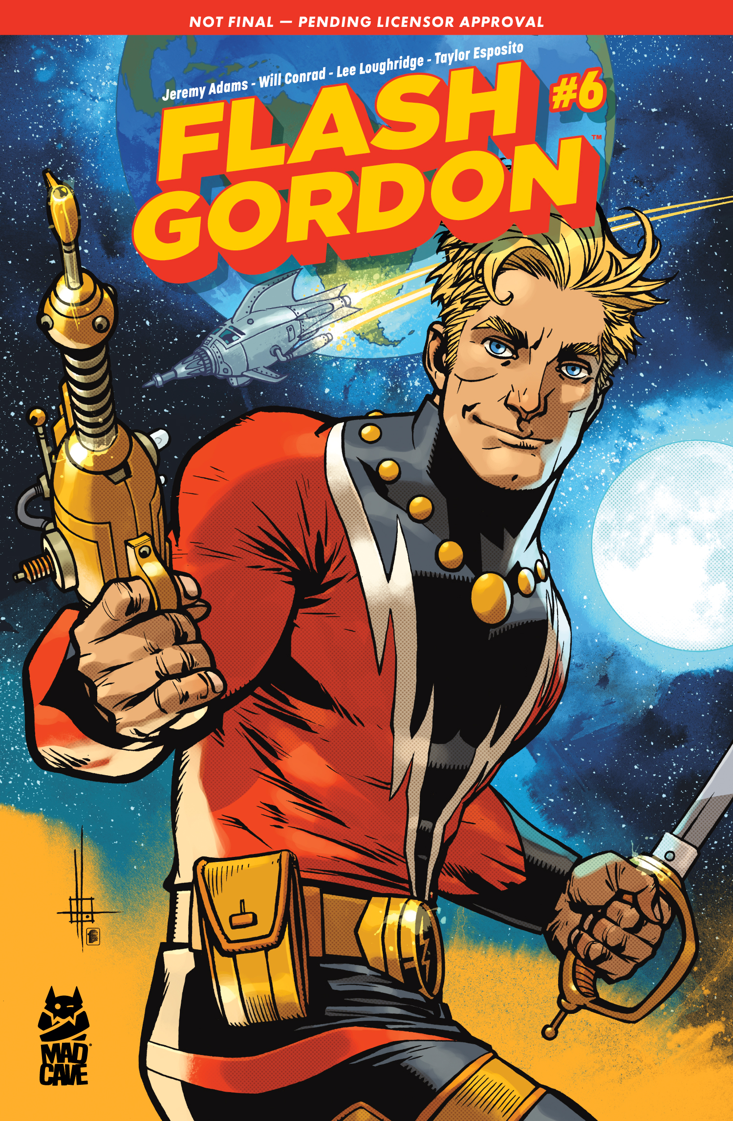 Flash Gordon #6 Cover B Zach Howard Homeworld Variant