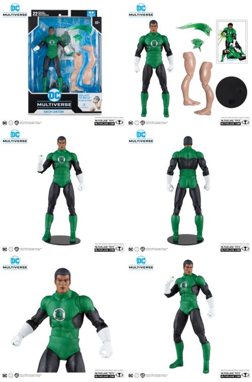 DC Build A Action Figure JLA Green Lantern