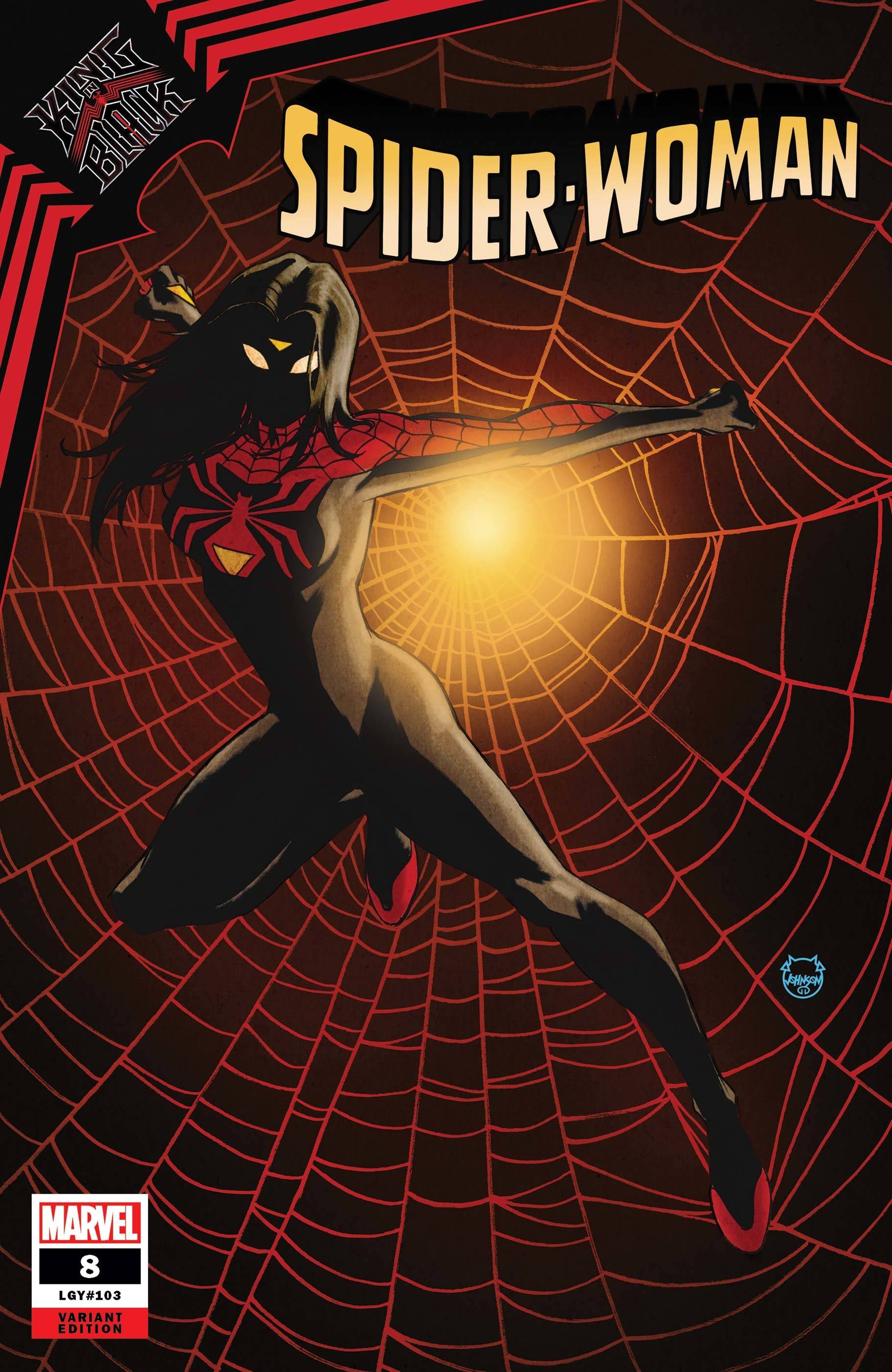 Spider-Woman #8 Johnson Variant King in Black (2020)