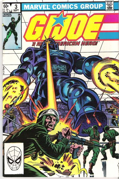 G.I. Joe, A Real American Hero #3 [2nd Print](1982)-Very Fine (7.5 – 9)