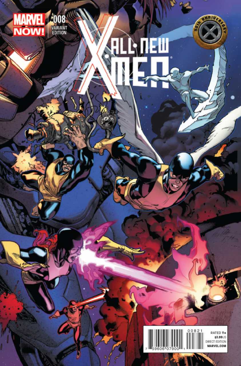 All-New X-Men #7 (Bradshaw X-&#8203;men 50th Anniversary Variant) (2012)
