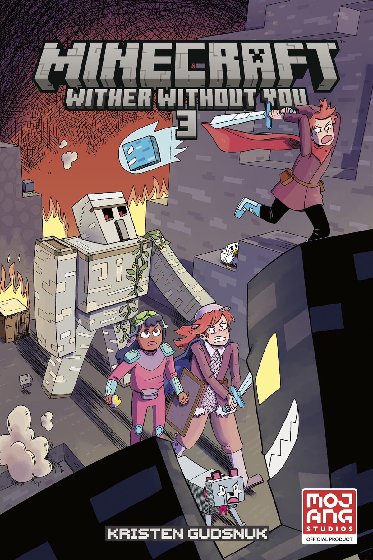 Minecraft Wither Without You Graphic Novel Volume 3