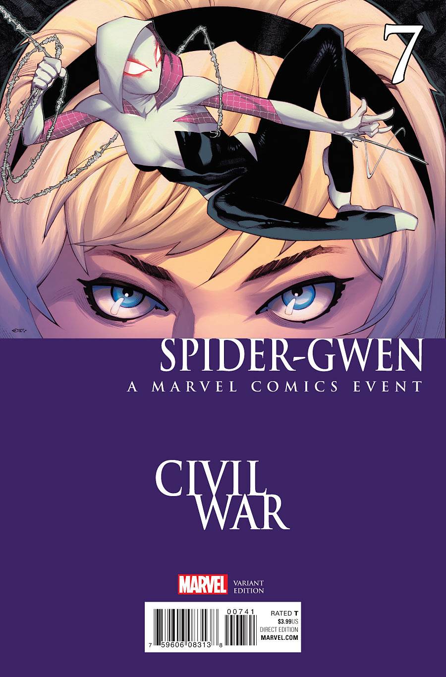 Spider-Gwen #7 Civil War Variant (2015)