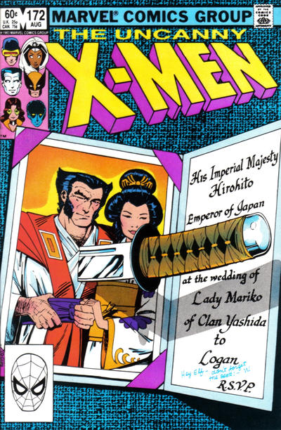 The Uncanny X-Men #172 [Direct]-Near Mint (9.2 - 9.8)