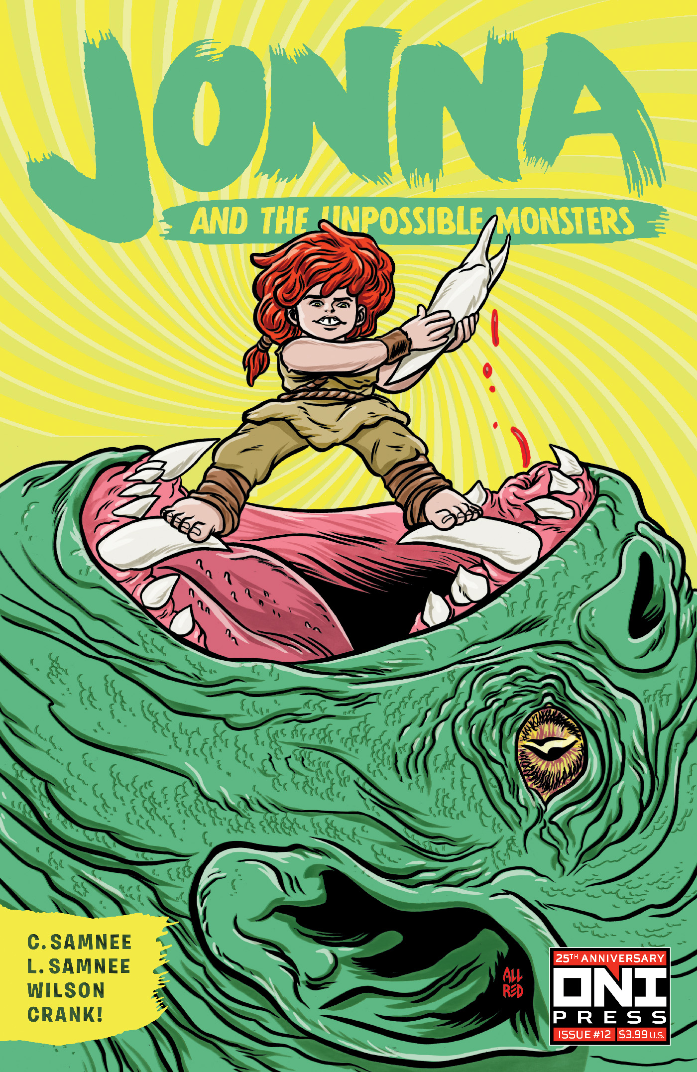 Jonna and the Unpossible Monsters #12 (Of 12) Cover B Mike Allred Variant