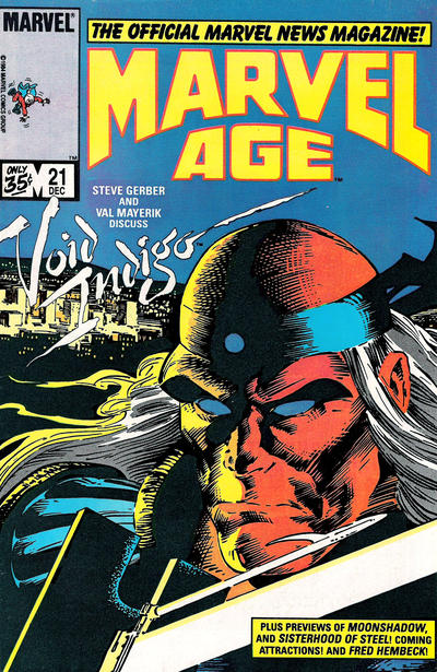 Marvel Age #21 (1983)-Fine (5.5 – 7)