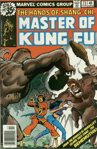 Master of Kung Fu #73 [Regular] - Vg-