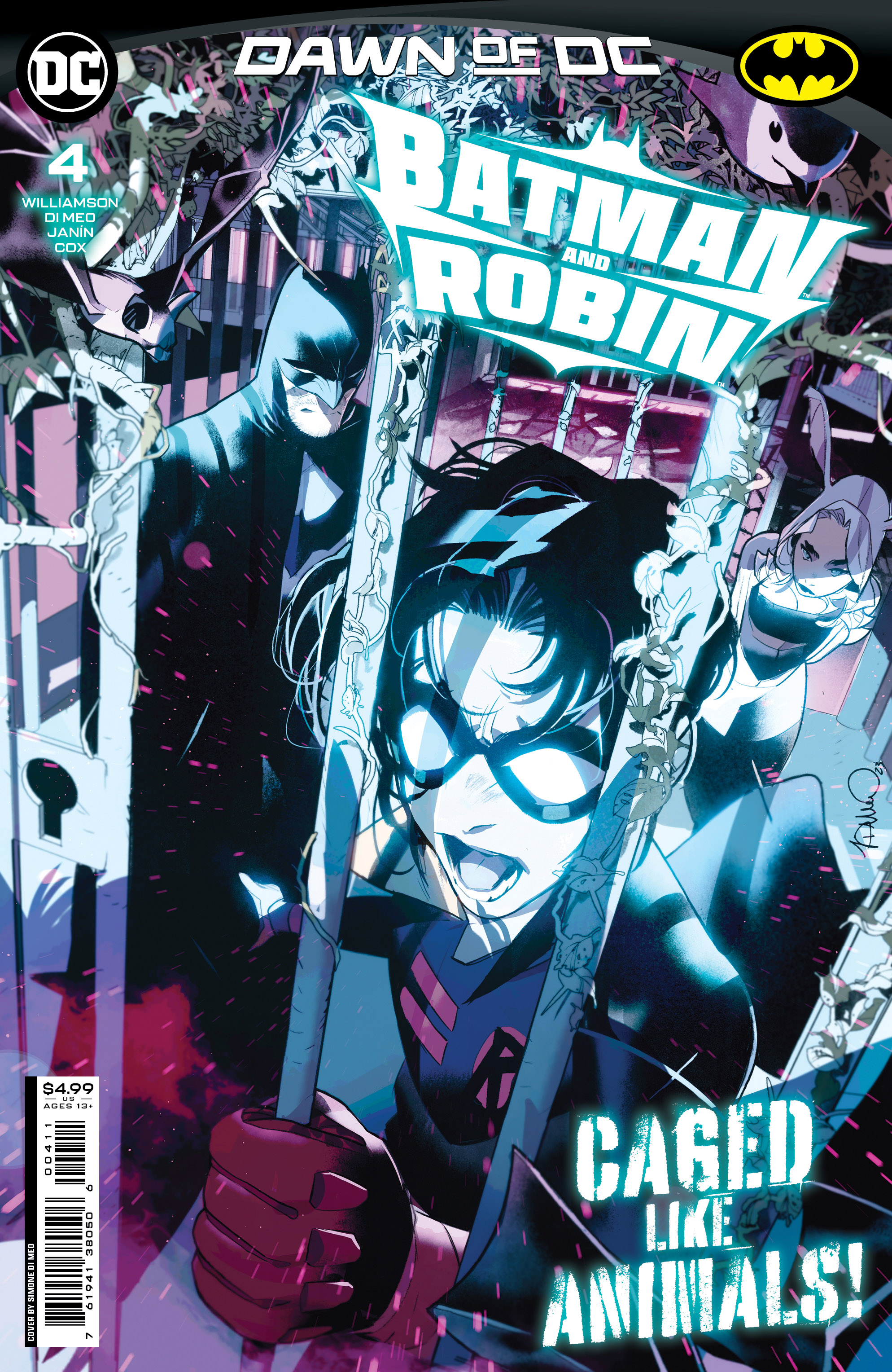 Batman and Robin #4 Cover A Simone Di Meo