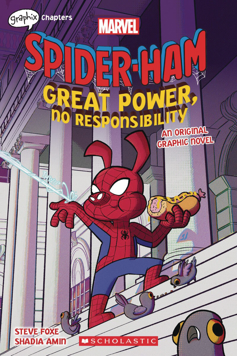 Spider Ham Great Power No Responsibility Graphic Novel