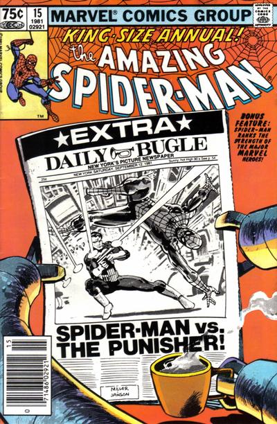 The Amazing Spider-Man Annual #15 [Newsstand]-Fine 
