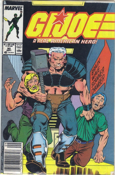 G.I. Joe, A Real American Hero #90 [Newsstand]-Good (1.8 – 3)