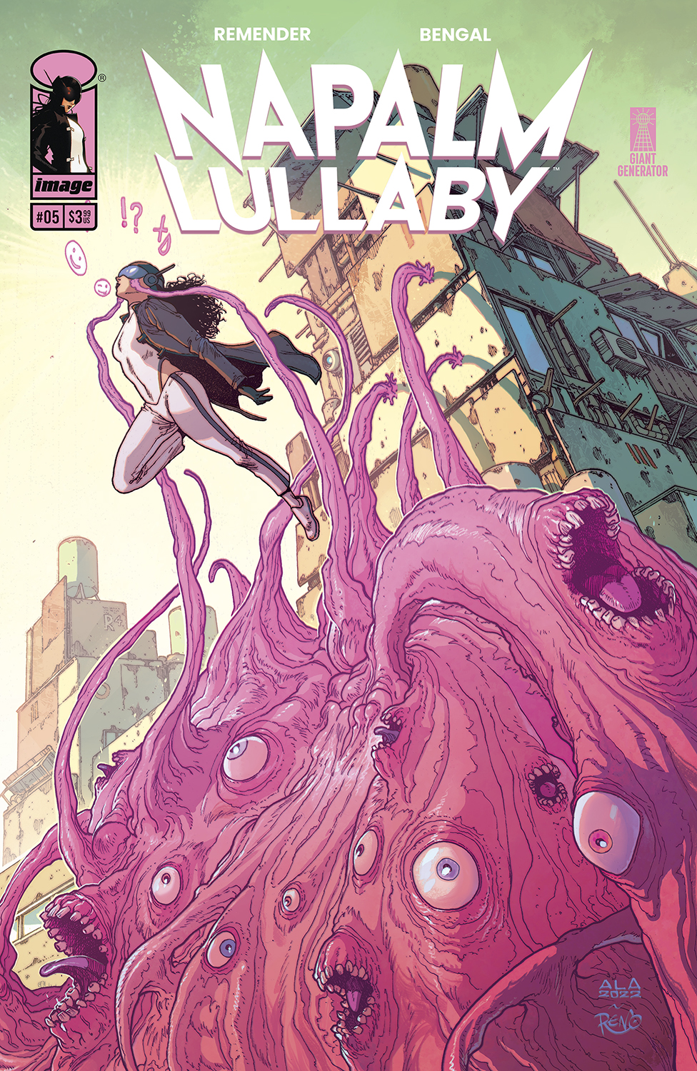 Napalm Lullaby #5 Cover B 1 for 10 Incentive Andre Lima Araújo & Moreno Dinisio