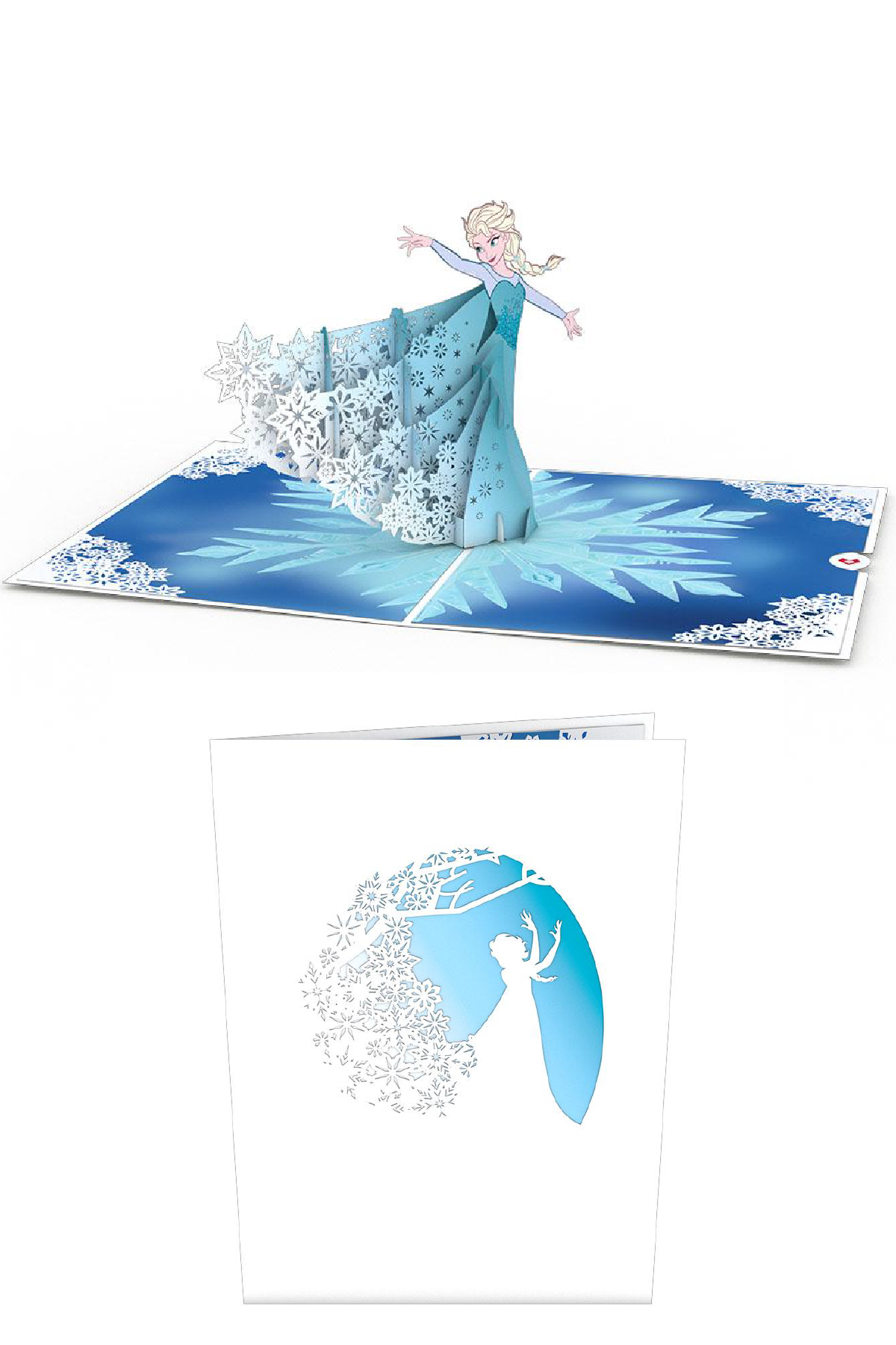 Disney Frozen Elsa 3D Card