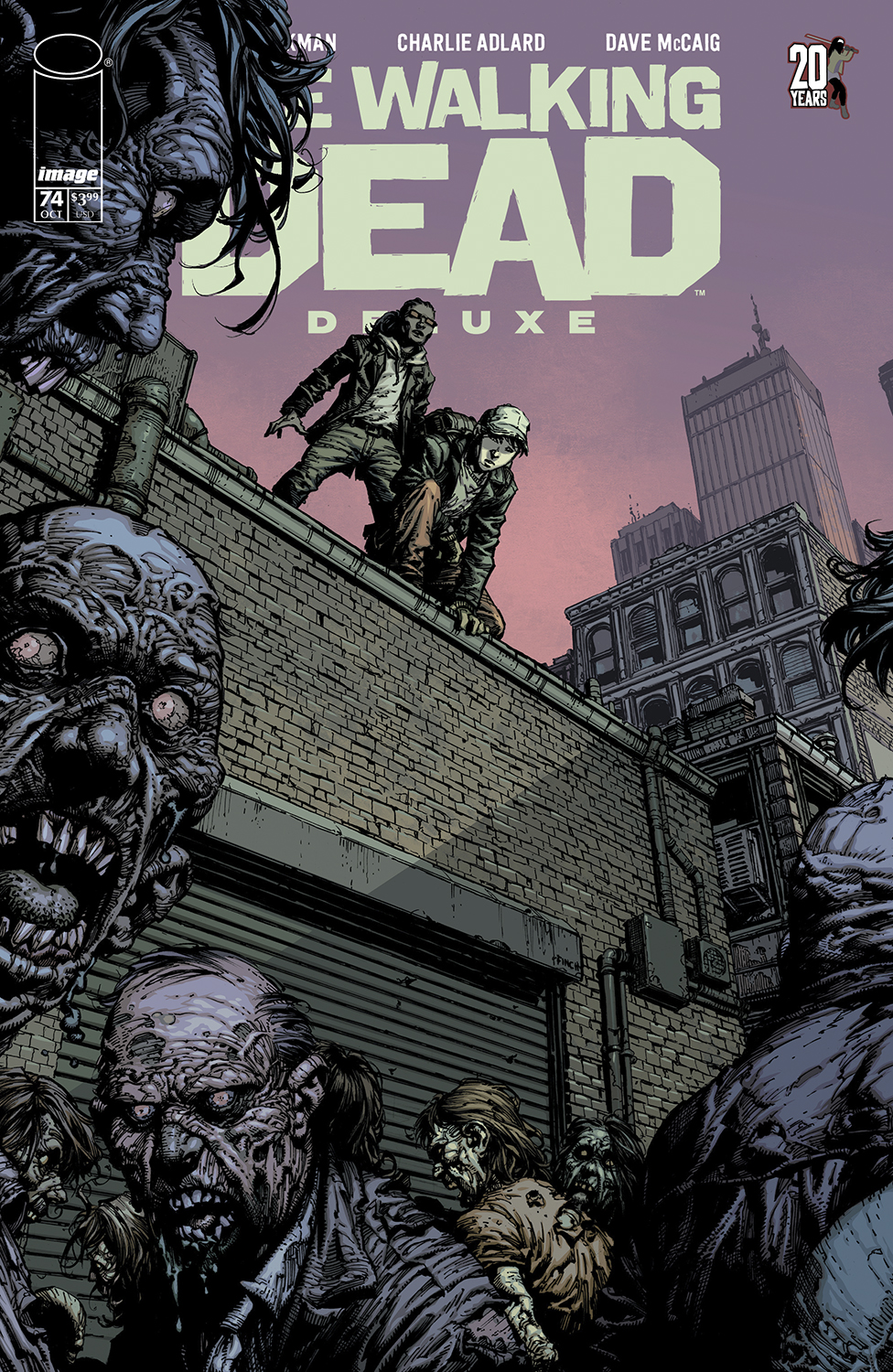 Walking Dead Deluxe #74 Cover A Finch & Mccaig (Mature)