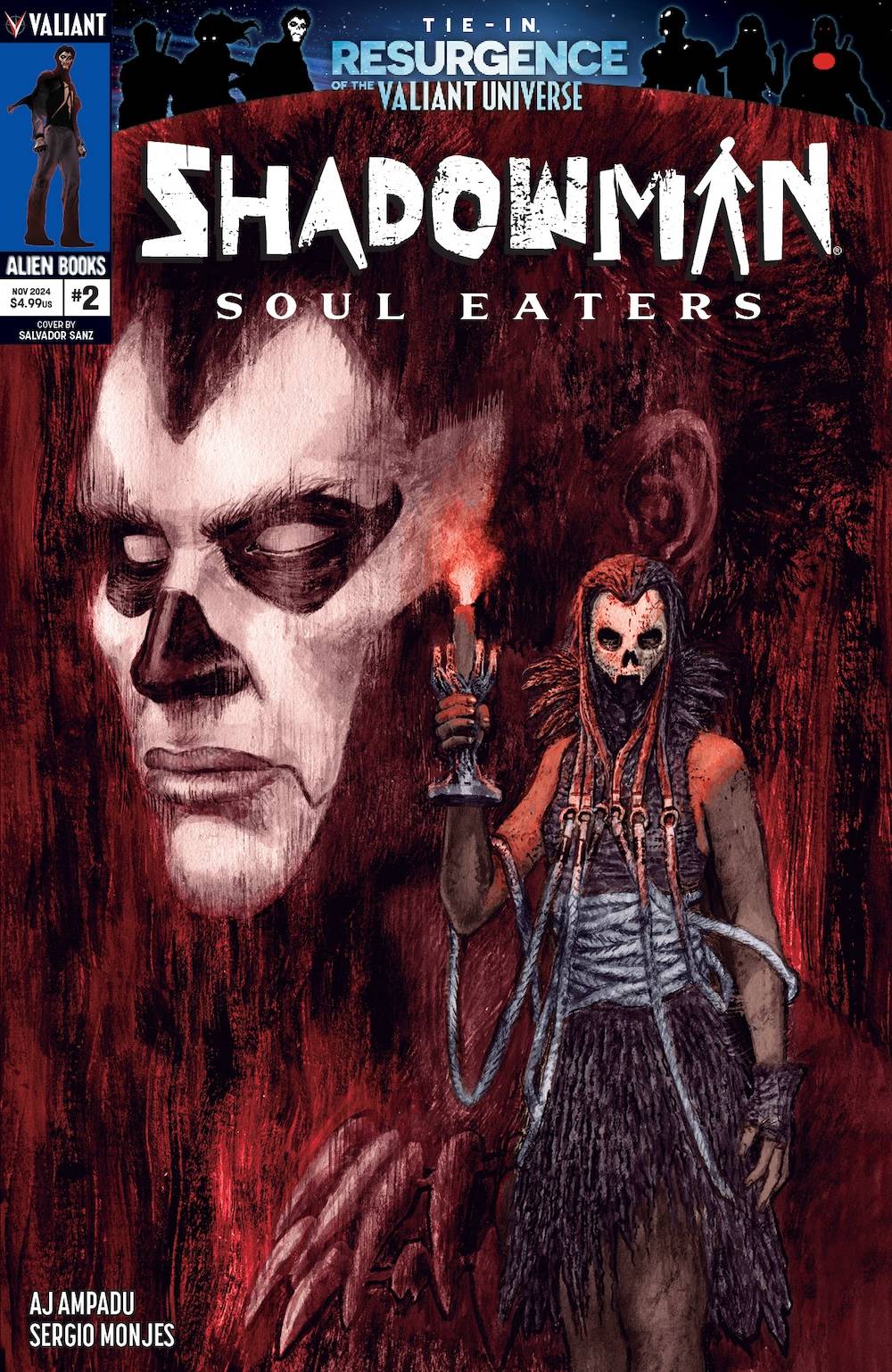 Shadowman Soul Eaters #2 Cover A Sanz (Of 4)