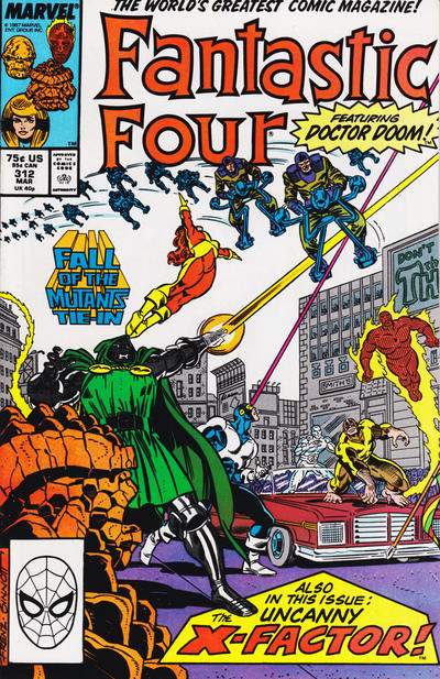 Fantastic Four #312 [Direct] - Fn/Vf
